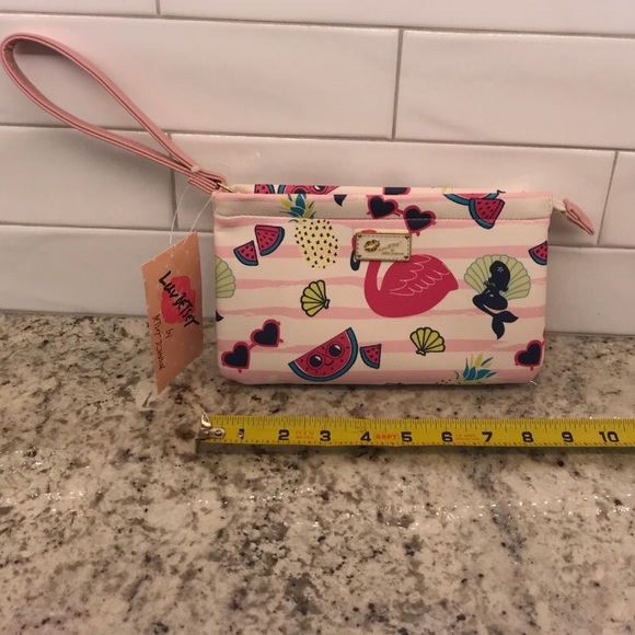 BETSEY JOHNSON Summer Fun Wristlet - Picture 4 of 6